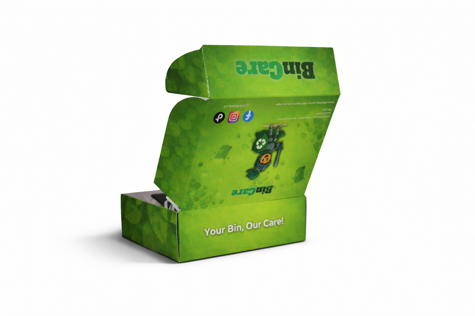 BinCare Geurpads 3-pack met Houder - Voor een Frisse GFT-bak